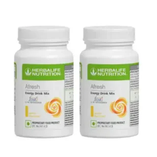 Afresh Energy Drink Mix – Lemon, 50g (Pack of 2)