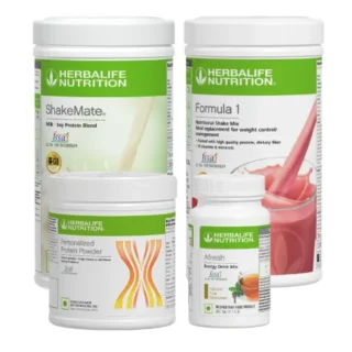 Formula 1 Strawberry Nutritional Shake 200g, Shakemate Protein Powder, and Afresh Energy Drink Mix Wellness Pack